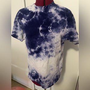 EUC PACSUN navy blue tie dye tee shirt, size S in Men